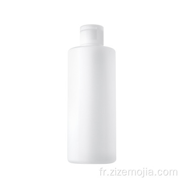 Bouteille de lotion de cosmétiques de bouteille PE avec bouchon à flip